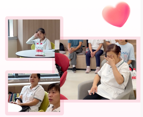 感动落泪的大田姐妹