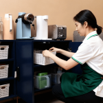 保洁师整理收纳