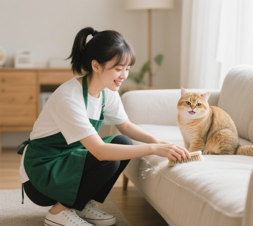 大田小家宠托师和小猫