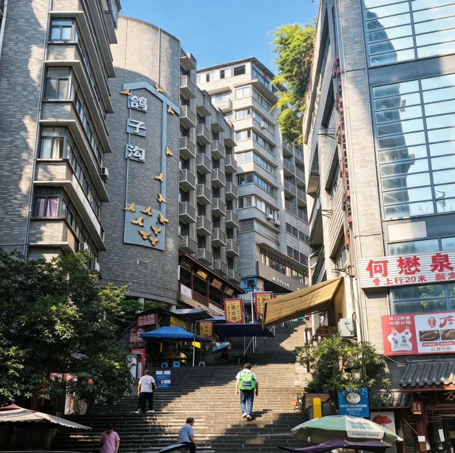 穿梭在万州街头的大田小家保洁师